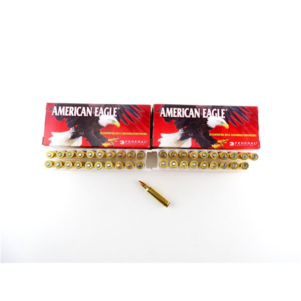 FEDERAL AMERICAN EAGLE .223 REM AMMO LOT