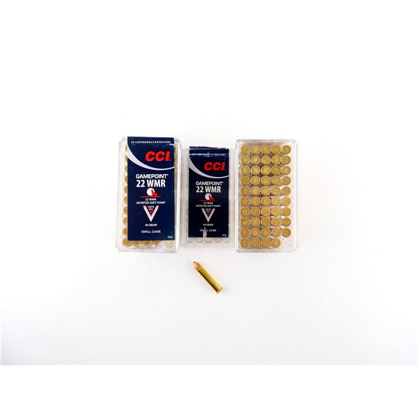 CCI GAMEPOINT .22 WMR AMMO LOT