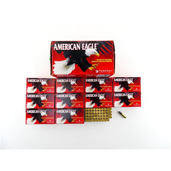 FEDERAL AMERICAN EAGLE .22 LR AMMO LOT