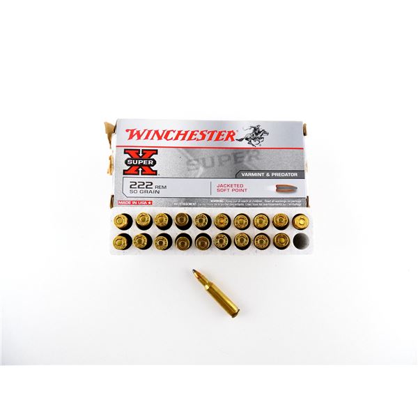 WINCHESTER .222 REM AMMO LOT