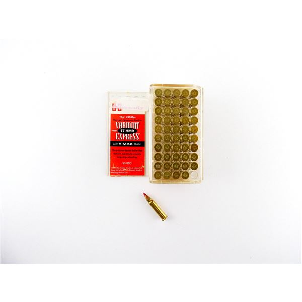 HORNADY .17 HMR MAG AMMO LOT