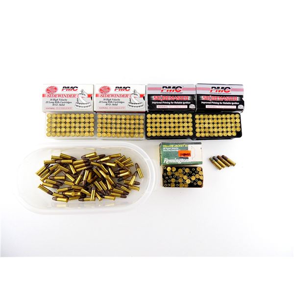 ASSORTED .22 LR AMMO LOT