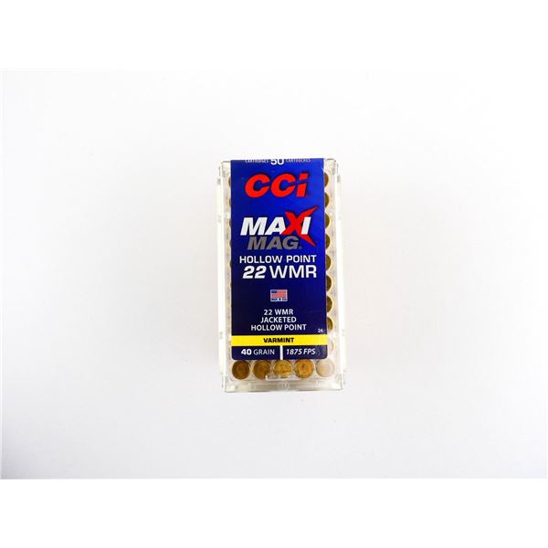 CCI .22 WMR AMMO LOT