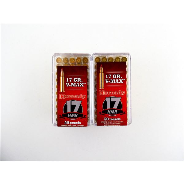 HORNADY .17 HMR AMMO LOT
