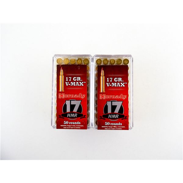 HORNADY .17 HMR AMMO LOT