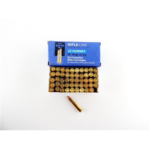 PPU .22 HORNET AMMO LOT
