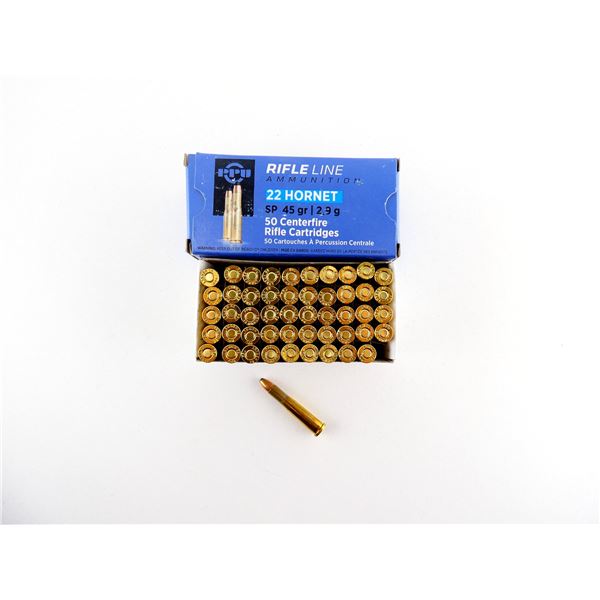 PPU .22 HORNET AMMO LOT