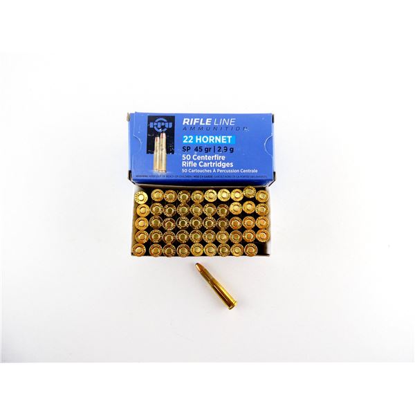 PPU .22 HORNET AMMO LOT
