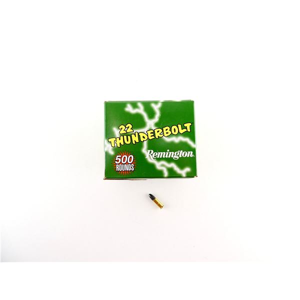 REMINGTON THUNDERBOLT .22 LR AMMO LOT