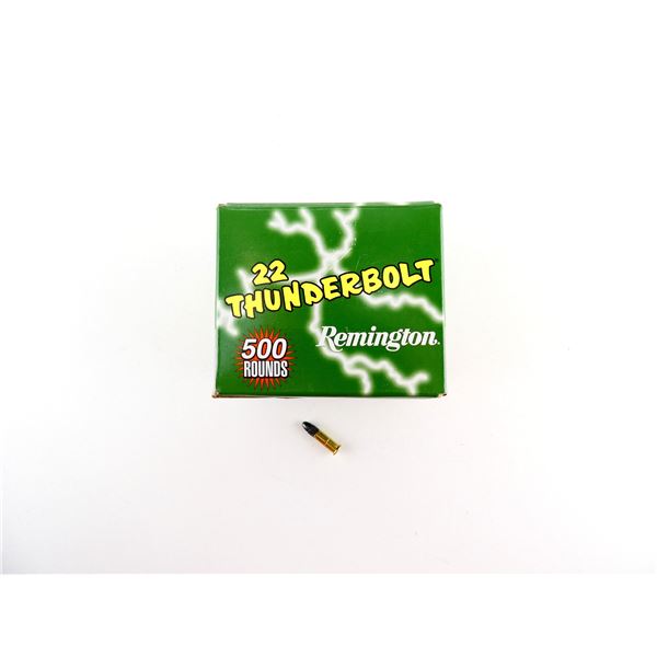 REMINGTON THUNDERBOLT .22 LR AMMO LOT