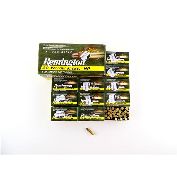 REMINGTON YELLOW JACKET .22 LR AMMO LOT