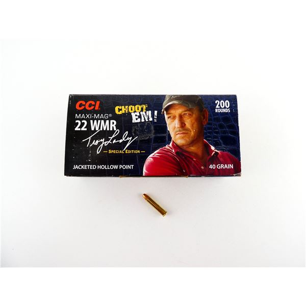 CCI TROY LANDRY SPECIAL EDITION .22 WMR AMMO LOT