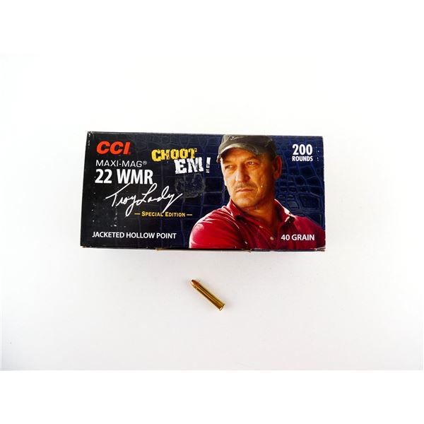 CCI TROY LANDRY SPECIAL EDITION .22 WMR AMMO LOT