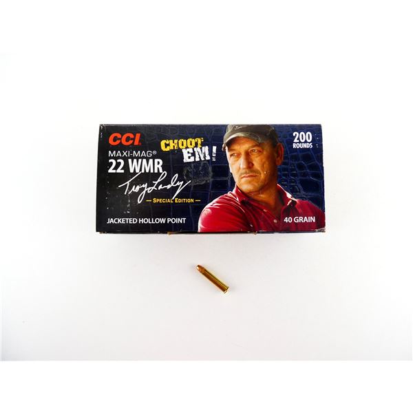CCI TROY LANDRY SPECIAL EDITION .22 WMR AMMO LOT