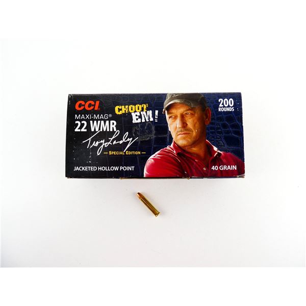 CCI TROY LANDRY SPECIAL EDITION .22 WMR AMMO LOT