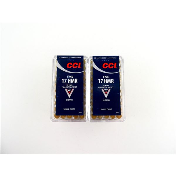 CCI .17 HMR AMMO LOT