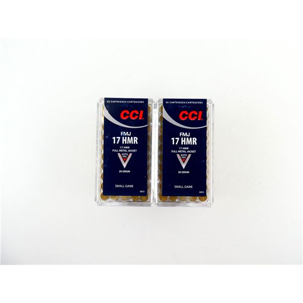 CCI .17 HMR AMMO LOT