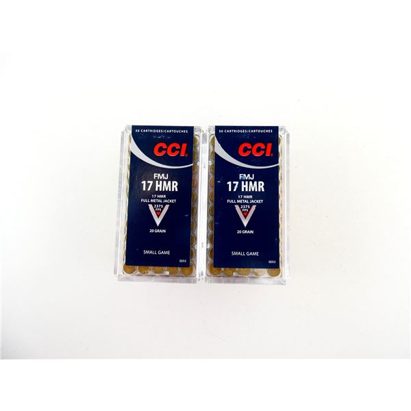 CCI .17 HMR AMMO LOT