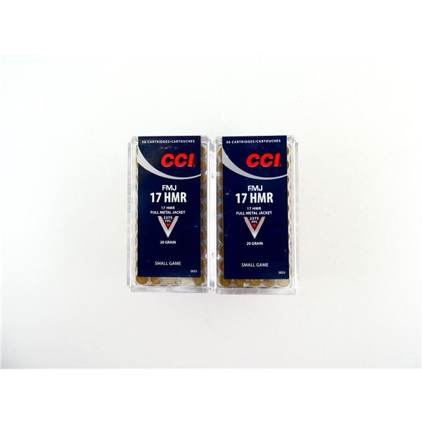 CCI .17 HMR AMMO LOT