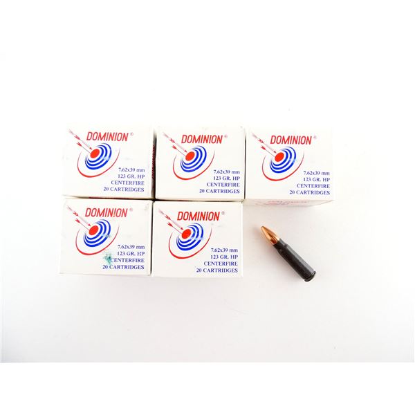 DOMINION 7.62X39MM AMMO LOT
