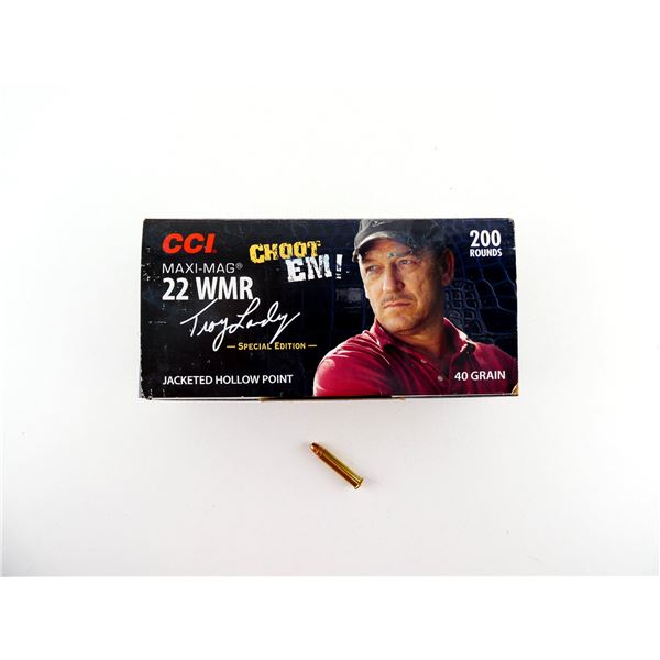 CCI TROY LANDRY SPECIAL EDITION .22 WMR AMMO LOT