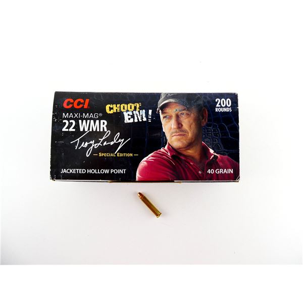 CCI TROY LANDRY SPECIAL EDITION .22 WMR AMMO LOT