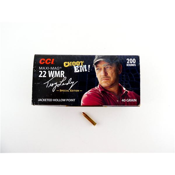 CCI TROY LANDRY SPECIAL EDITION .22 WMR AMMO LOT
