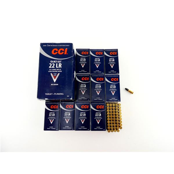 CCI QUIET-22 .22 LR AMMO LOT