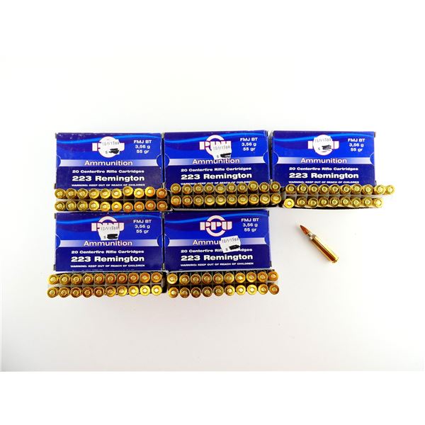 PPU .223 REM AMMO LOT