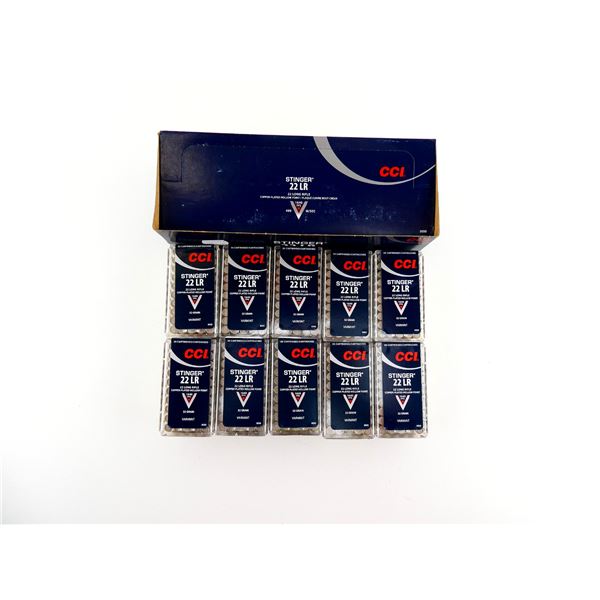 CCI STINGER .22 LR AMMO LOT
