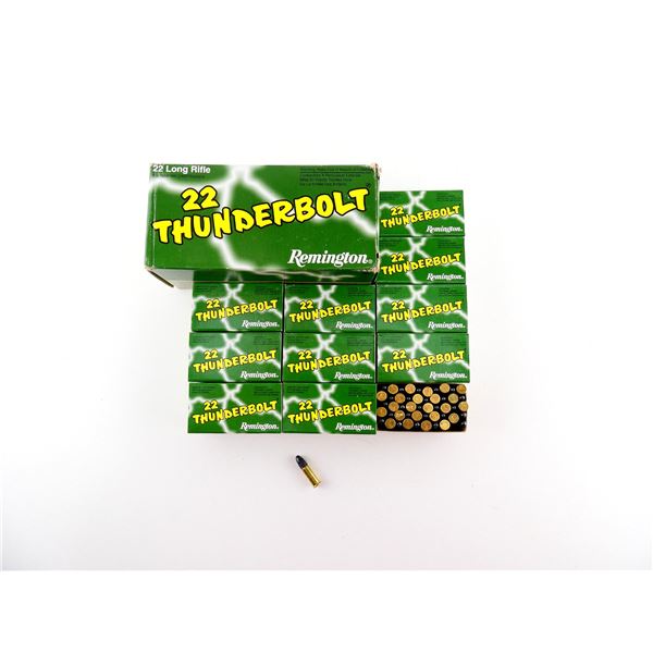 REMINGTON THUNDERBOLT .22 LR AMMO LOT