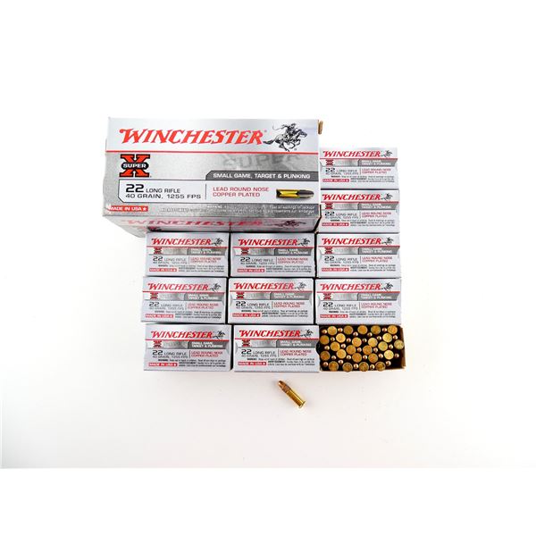 WINCHESTER SUPER X .22 LR AMMO LOT