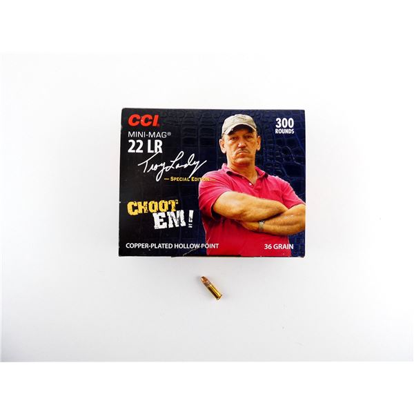 CCI MINI-MAG TROY LANDRY SPECIAL EDITION .22 LR AMMO LOT