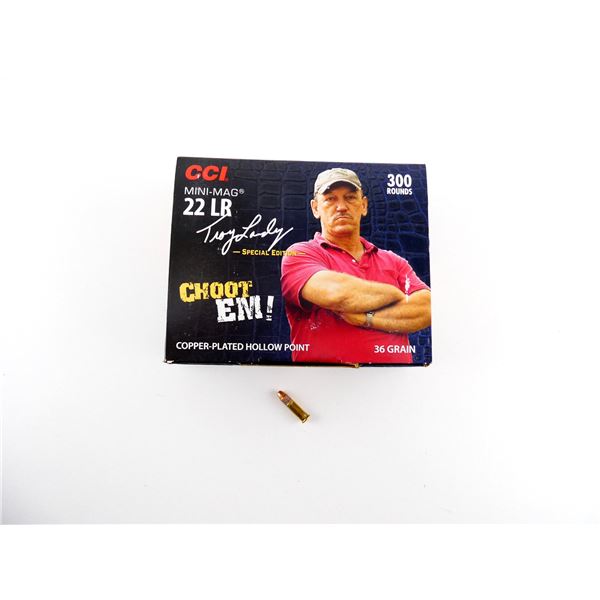 CCI MINI-MAG TROY LANDRY SPECIAL EDITION .22 LR AMMO LOT