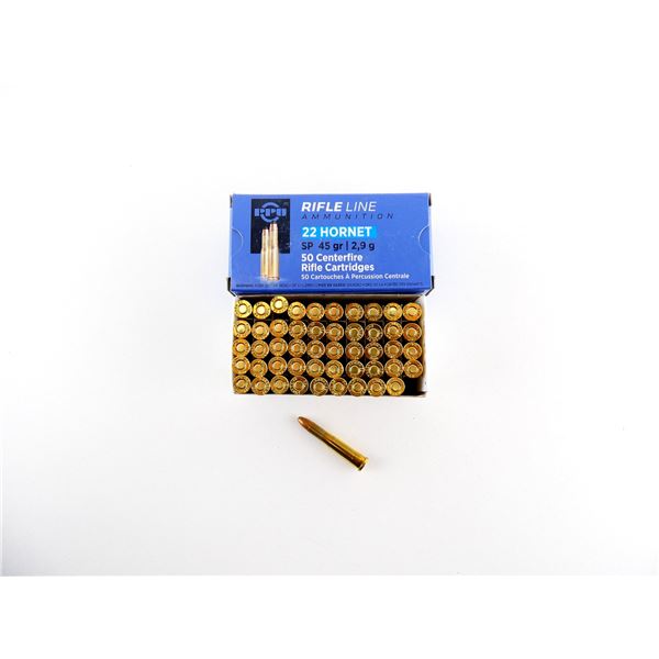 PPU .22 HORNET AMMO LOT