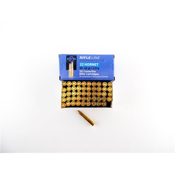 PPU .22 HORNET AMMO LOT