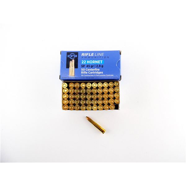 PPU .22 HORNET AMMO LOT