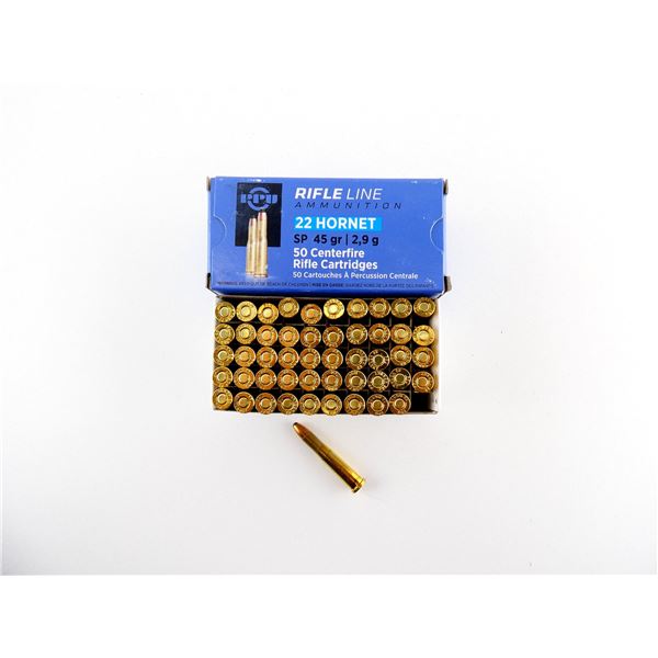 PPU .22 HORNET AMMO LOT