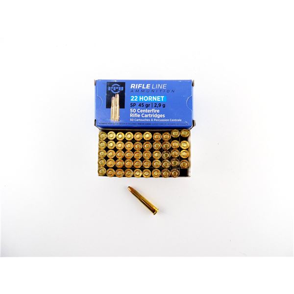 PPU .22 HORNET AMMO LOT