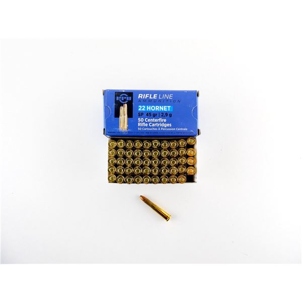 PPU .22 HORNET AMMO LOT