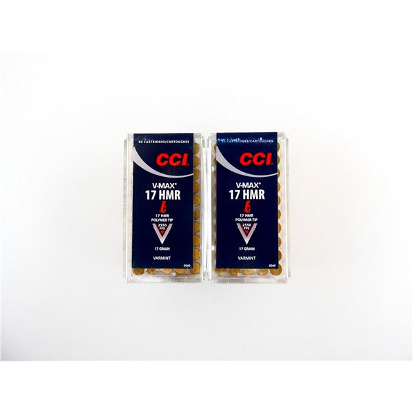 CCI V-MAX .17 HMR AMMO LOT