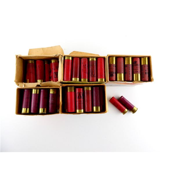 ASSORTED 12 GAUGE 2 3/4" SHOT SHELL AMMO LOT