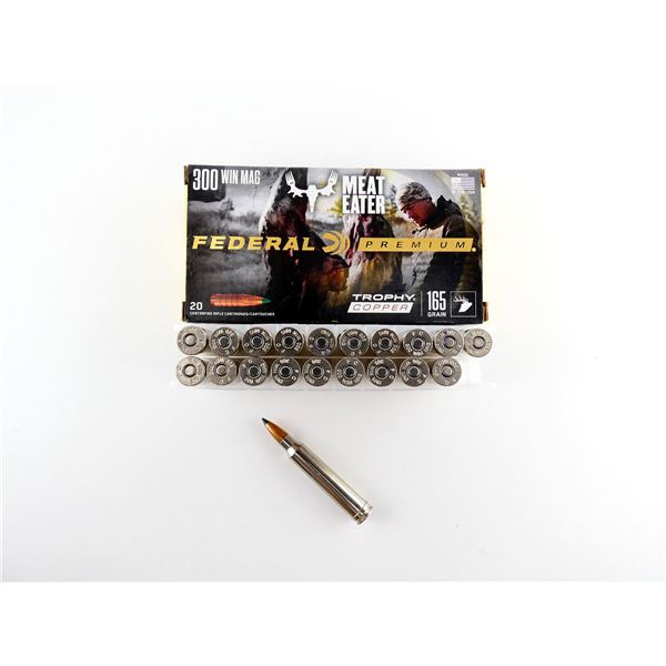 FEDERAL PREMIUM .300 WIN MAGNUM AMMO LOT