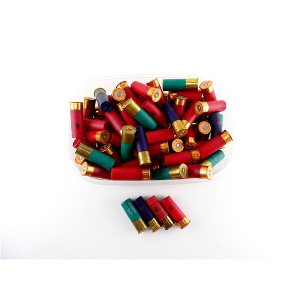 ASSORTED 12 GAUGE 2 3/4" AND 16 GAUGE 2 3/4" SHOT SHELL AMMO LOT