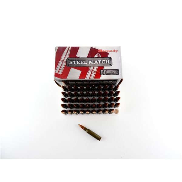 HORNADY STEEL MATCH .308 WIN AMMO LOT