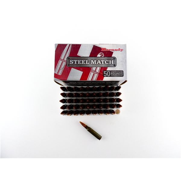 HORNADY STEEL MATCH .308 WIN AMMO LOT