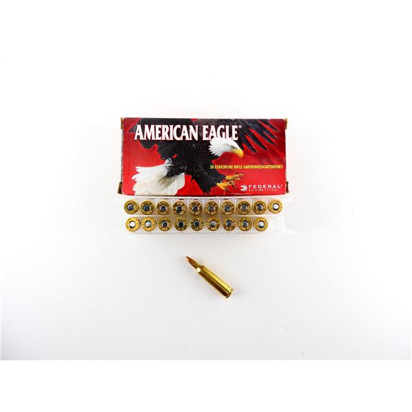 FEDERAL AMERICAN EAGLE .22-250 REM AMMO LOT
