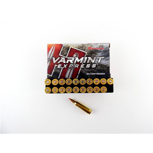 HORNADY VARMINT EXPRESS .22-250 REM AMMO LOT