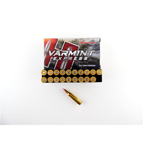 HORNADY VARMINT EXPRESS .22-250 REM AMMO LOT