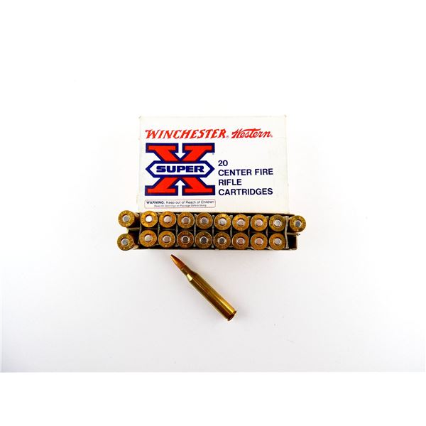 WINCHESTER WESTERN SUPER X .25-06 REM AMMO LOT
